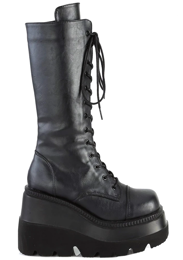 Demonia Shoes Dark Stalker Platform Boots 6 Demonia Shoes Dark Stalker Platform Boots