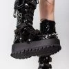 Demonia Breakdown Combat Platform Boots Shoes 2 Demonia Breakdown Combat Platform Boots Shoes