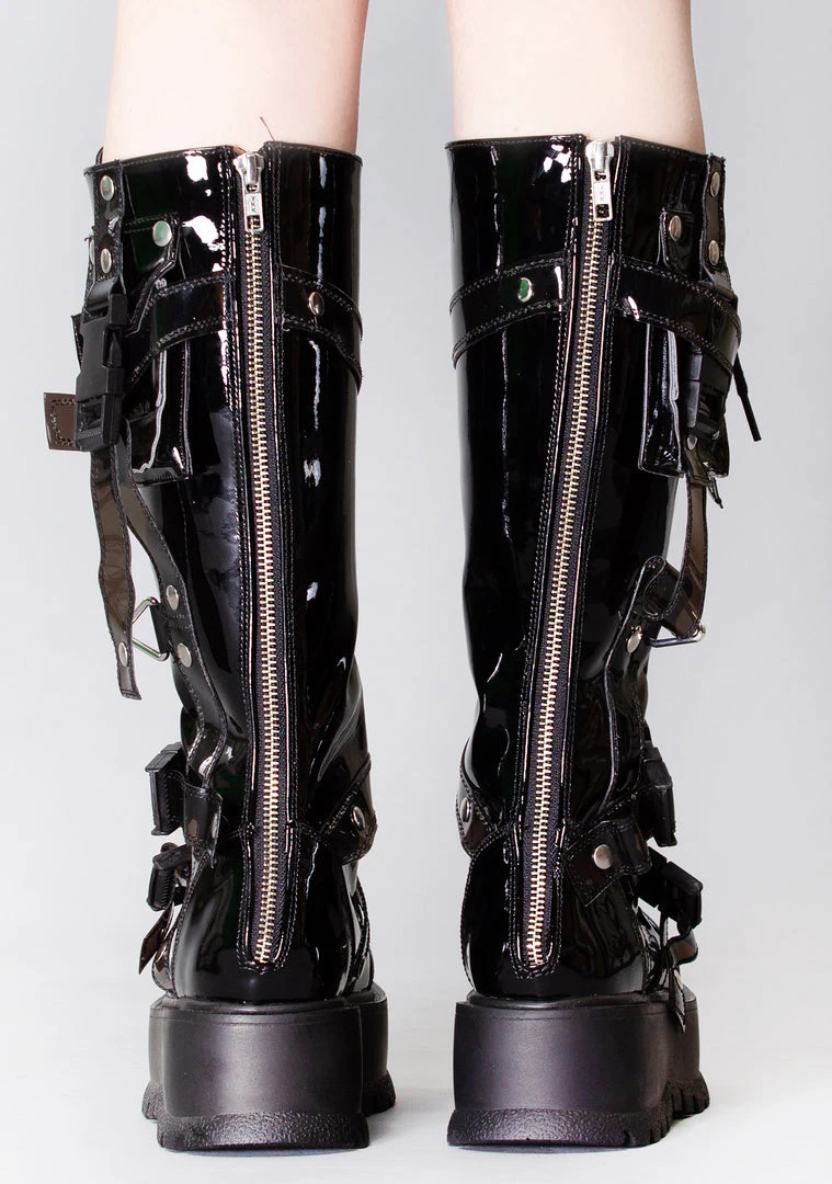 Demonia Breakdown Combat Platform Boots Shoes 5 Demonia Breakdown Combat Platform Boots Shoes