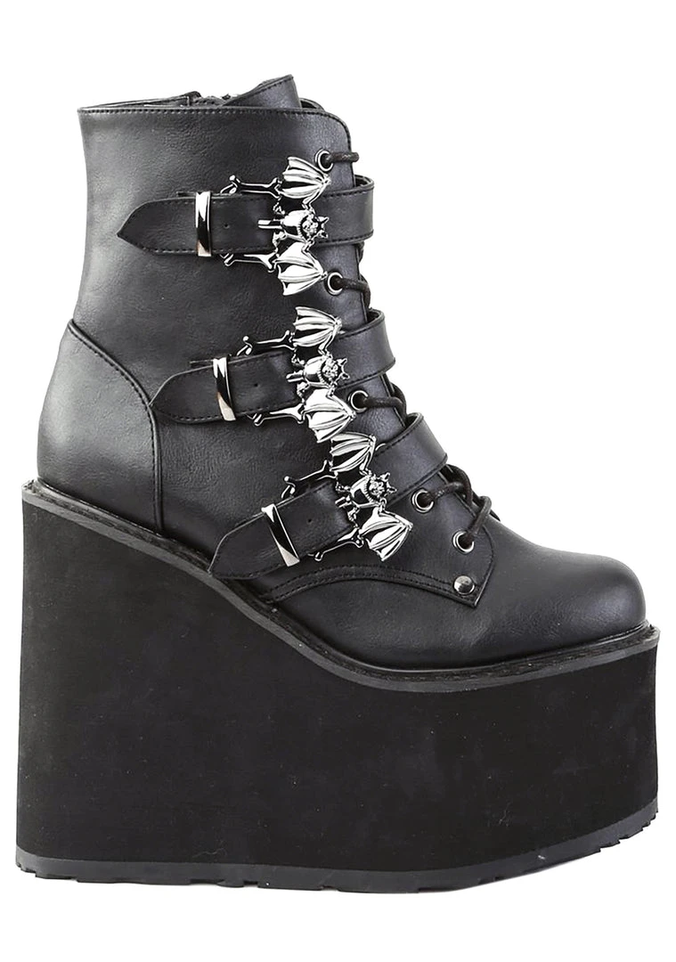 Demonia Creature Of The Night Platform Boots Shoes 6 Demonia Creature Of The Night Platform Boots Shoes
