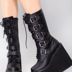 Demonia Assassinatrix Platform Boots Platform Boots Shoes 9 Demonia Assassinatrix Platform Boots Platform Boots Shoes