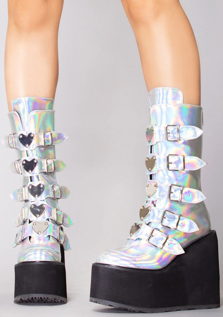 Demonia Shoes Cyber Proxy Platform Boots 3 Demonia Shoes Cyber Proxy Platform Boots