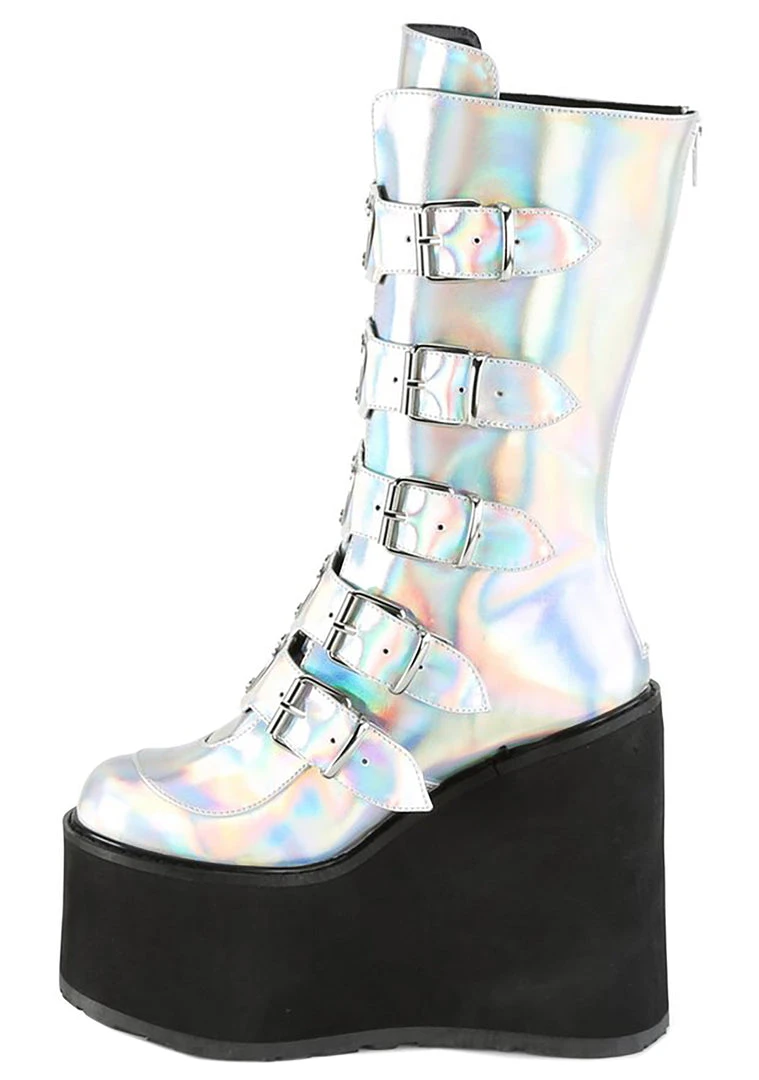 Demonia Shoes Cyber Proxy Platform Boots 8 Demonia Shoes Cyber Proxy Platform Boots