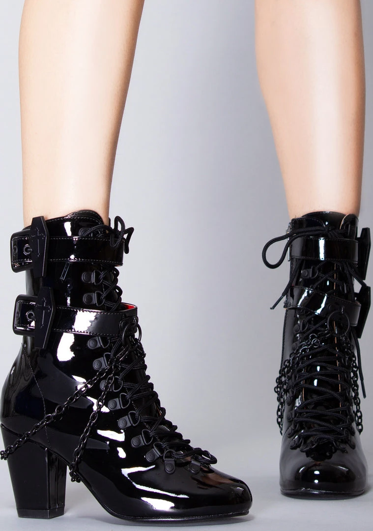 Demonia Final Service Ankle Boots 3 Demonia Final Service Ankle Boots