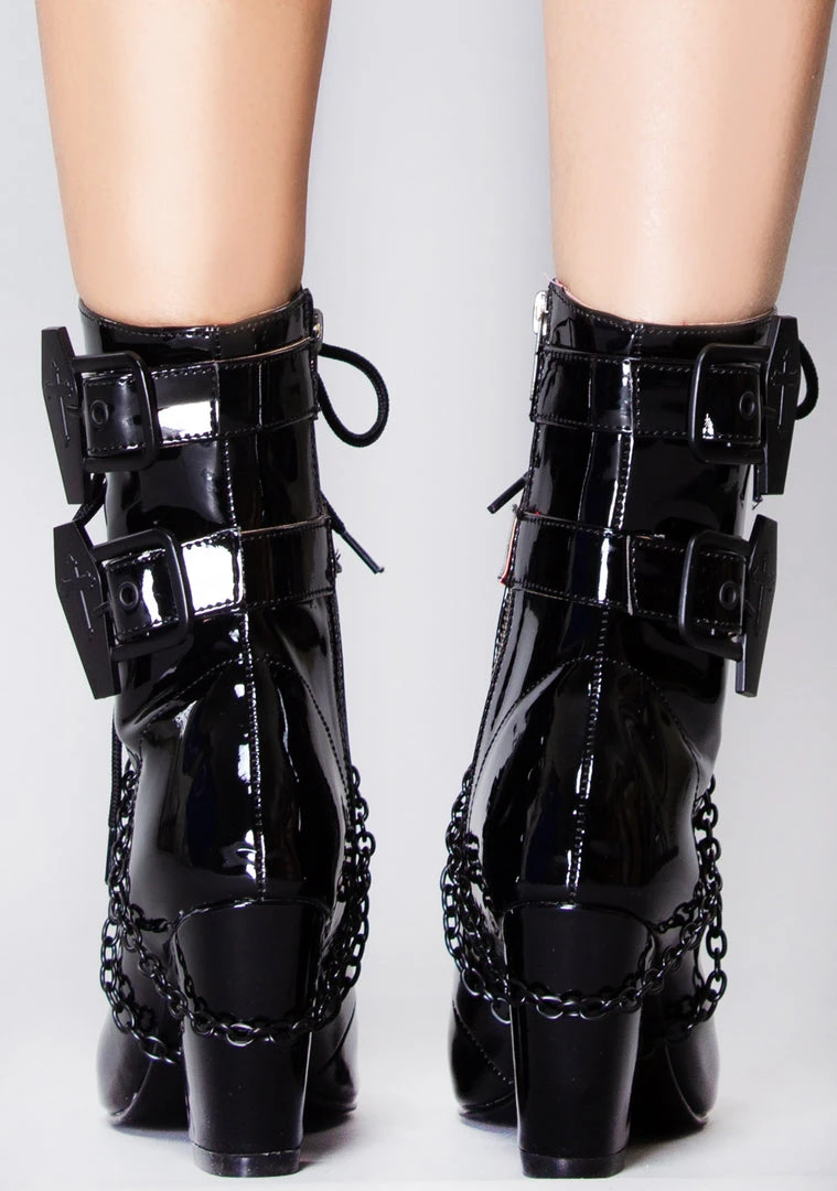 Demonia Final Service Ankle Boots 5 Demonia Final Service Ankle Boots