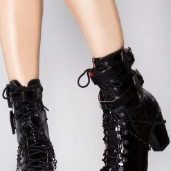 Demonia Final Service Ankle Boots 9 Demonia Final Service Ankle Boots