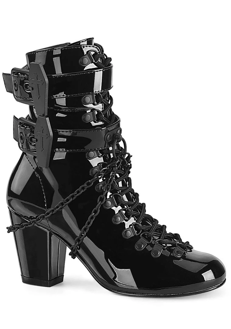 Demonia Final Service Ankle Boots 6 Demonia Final Service Ankle Boots