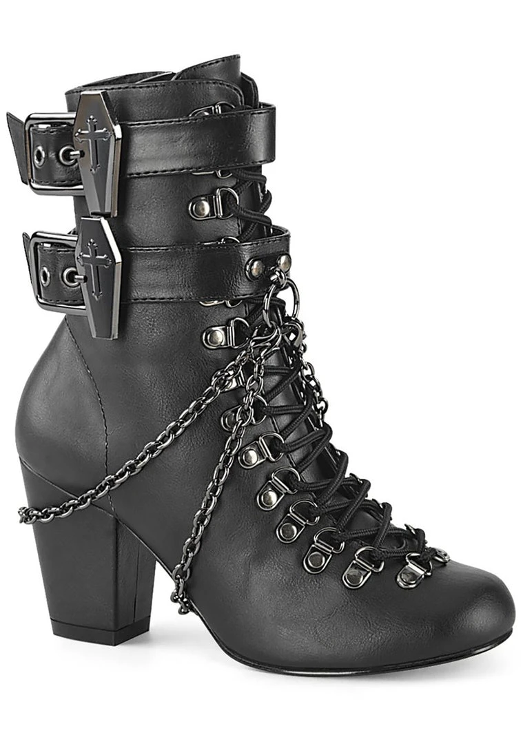 Demonia Shoes Witching Hour Ankle Boot 6 Demonia Shoes Witching Hour Ankle Boot