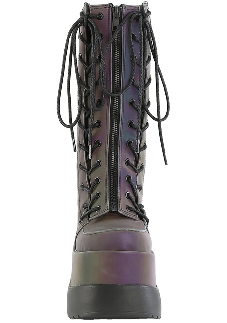 Demonia Mad World Aura Shift Platform Boots 7 Demonia Mad World Aura Shift Platform Boots