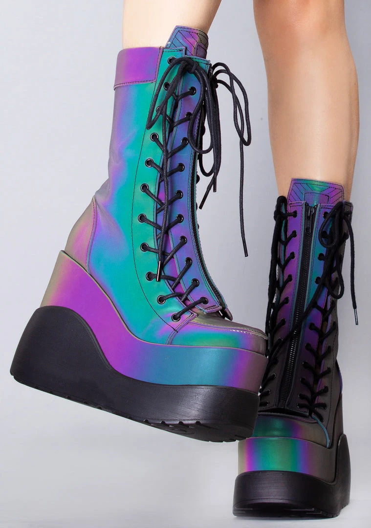 Demonia Mad World Aura Shift Platform Boots 3 Demonia Mad World Aura Shift Platform Boots