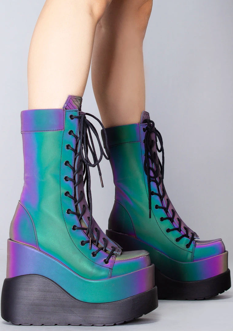 Demonia Mad World Aura Shift Platform Boots 4 Demonia Mad World Aura Shift Platform Boots