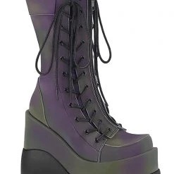 Demonia Mad World Aura Shift Platform Boots 11 Demonia Mad World Aura Shift Platform Boots