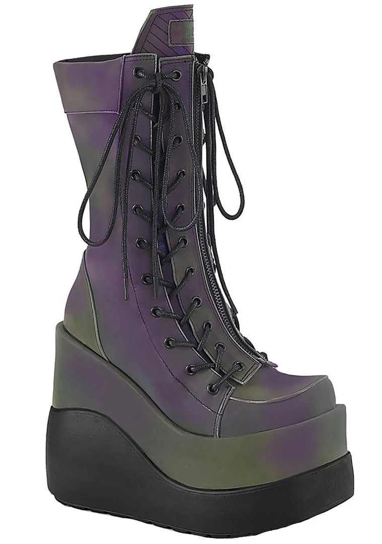 Demonia Mad World Aura Shift Platform Boots 6 Demonia Mad World Aura Shift Platform Boots
