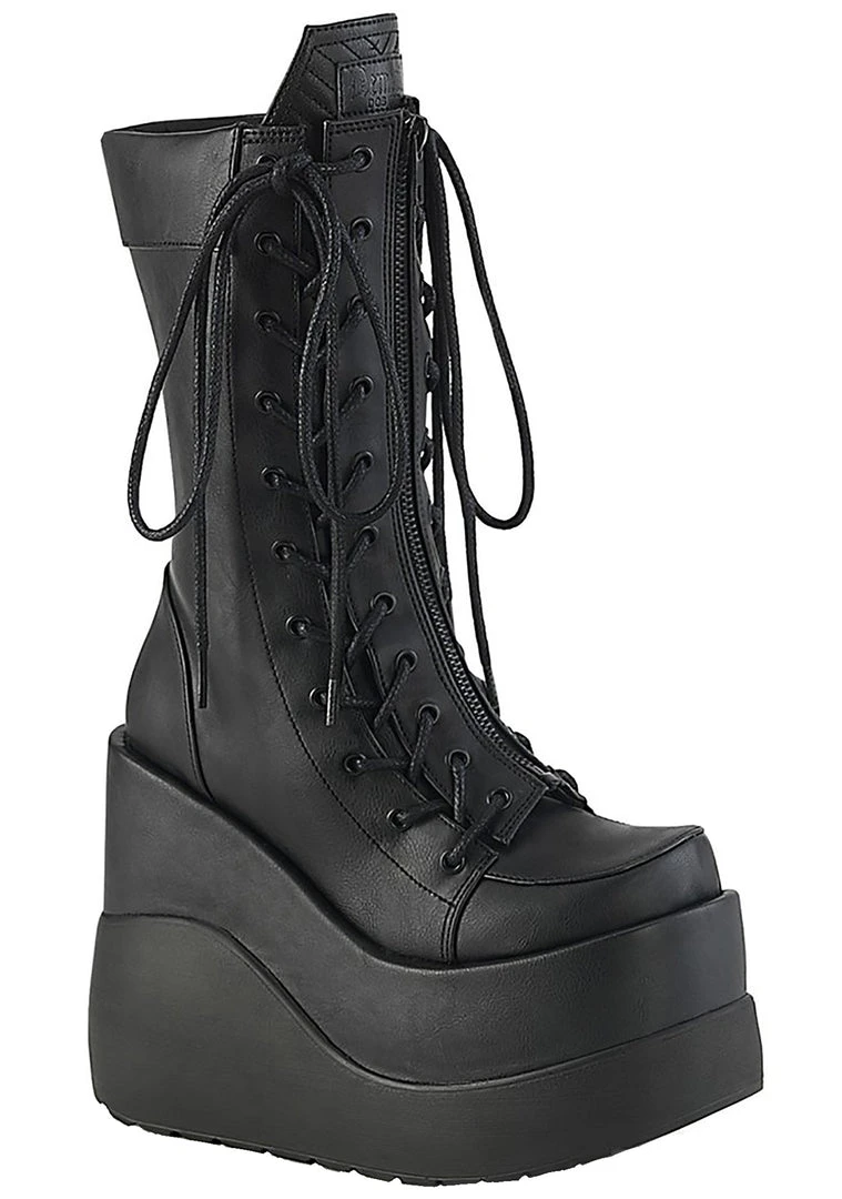 Demonia Shoes Dead Space Holographic Platform Boots 6 Demonia Shoes Dead Space Holographic Platform Boots