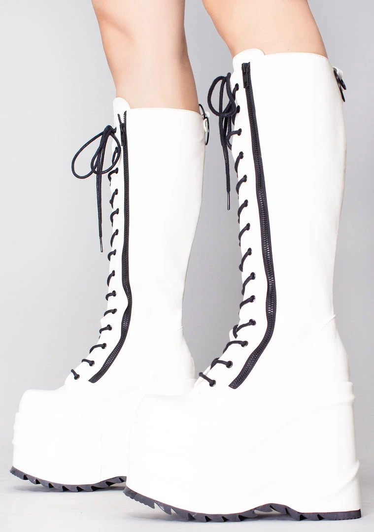 Demonia Last Breath Platform Boots The Great Fantastic 4 Demonia Last Breath Platform Boots The Great Fantastic