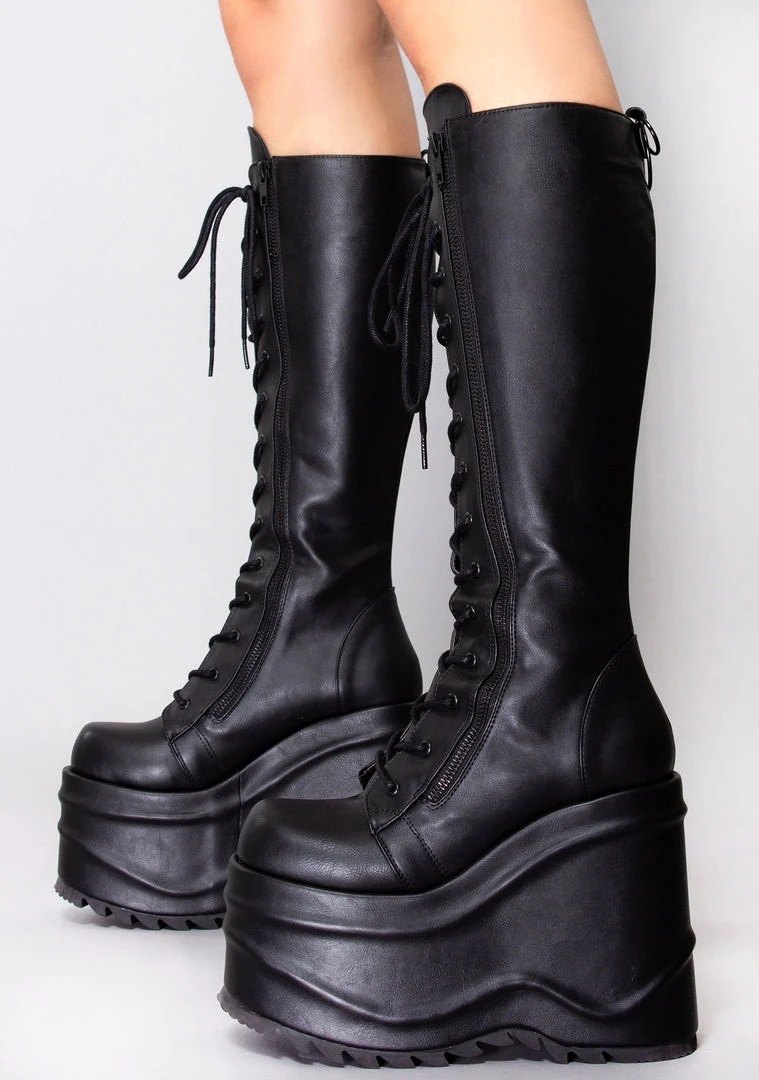 Demonia Void Walker Platform Boots The Great Fantastic 4 Demonia Void Walker Platform Boots The Great Fantastic