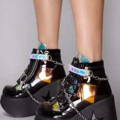Demonia Black Magic Platform Boots