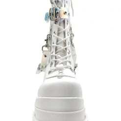 Demonia Cheat Code Platform Boots Shoes