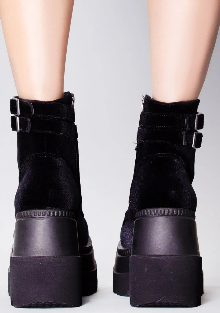 Demonia Shoes Midnight Seance Platform Boots 5 Demonia Shoes Midnight Seance Platform Boots
