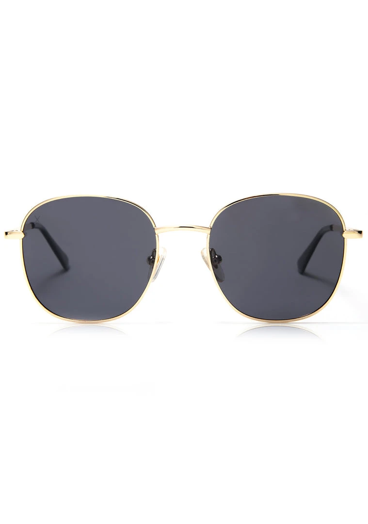 Dime Optics New Avalon Sunglasses In Matte Gold/Grey 5 Dime Optics New Avalon Sunglasses In Matte Gold/Grey