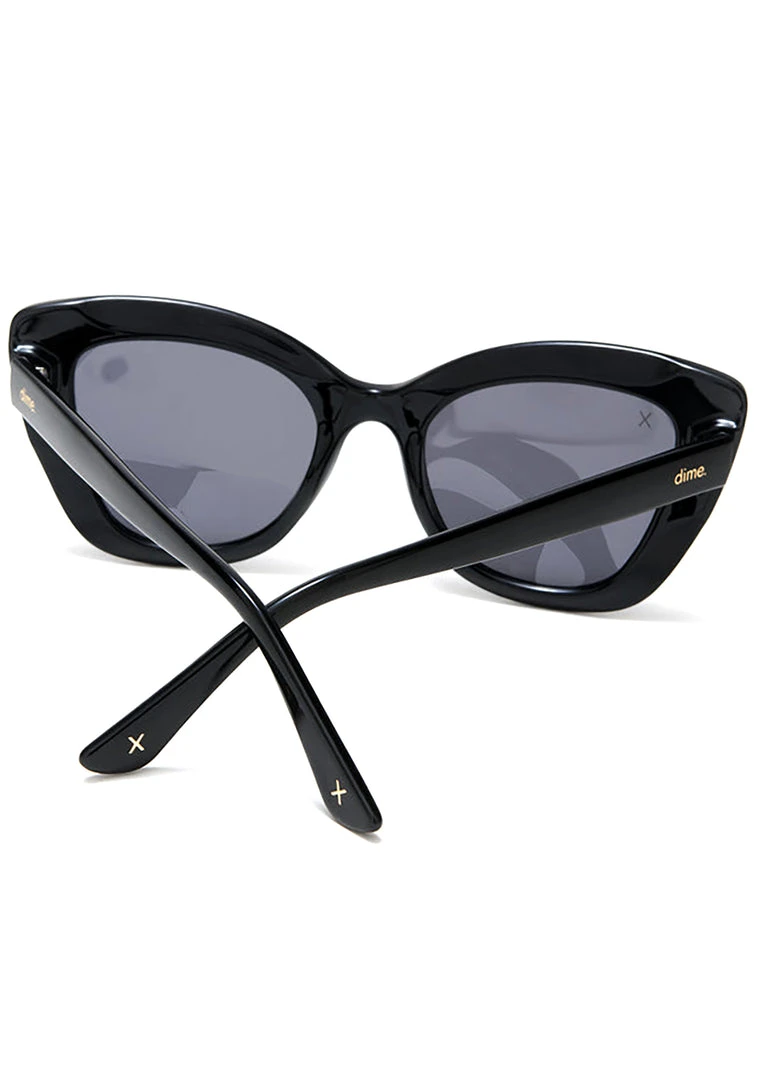 Dime Optics Beverly Sunglasses In Black/Grey The Great Fantastic 5 Dime Optics Beverly Sunglasses In Black/Grey The Great Fantastic