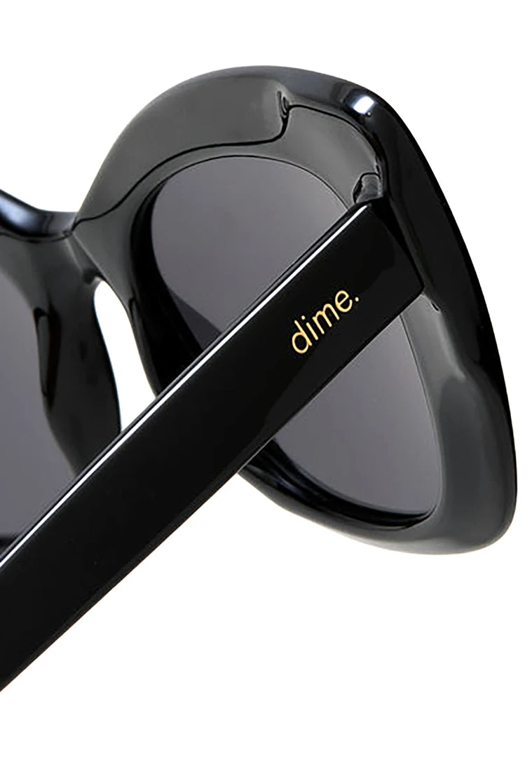 Dime Optics Beverly Sunglasses In Black/Grey The Great Fantastic 7 Dime Optics Beverly Sunglasses In Black/Grey The Great Fantastic