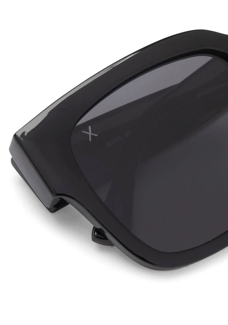 Dime Optics The Great Fantastic Brea Sunglasses In Black/Grey 6 Dime Optics The Great Fantastic Brea Sunglasses In Black/Grey