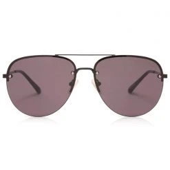 Dime Optics The Great Fantastic Cienega Sunglasses In Black/Grey