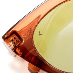 Dime Optics Rumors Sunglasses In Taupe Crystal/Beige Mirror 11 Dime Optics Rumors Sunglasses In Taupe Crystal/Beige Mirror