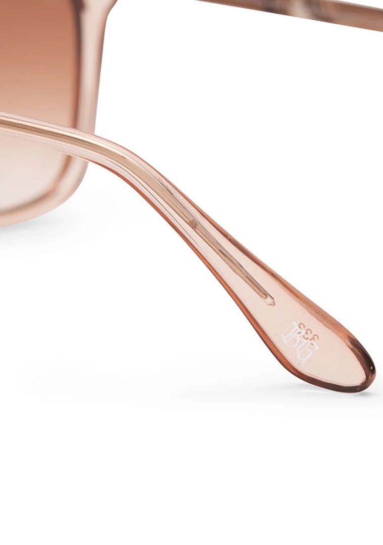 Dime Optics X Becky G 333 Sunglasses In Vintage Crystal/Sienna Gradient New 8 Dime Optics X Becky G 333 Sunglasses In Vintage Crystal/Sienna Gradient New