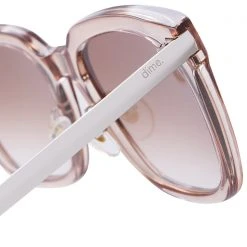 Dime Optics X Becky G 333 Sunglasses In Vintage Crystal/Sienna Gradient New 19 Dime Optics X Becky G 333 Sunglasses In Vintage Crystal/Sienna Gradient New