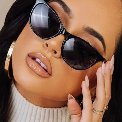 Dime Optics X Becky G The G Sunglasses In Black/Grey