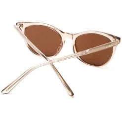 Dime Optics X Becky G The G Sunglasses In Vintage Crystal/Brown Mad World