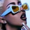Dime Optics X Kali Uchis Kali Sunglasses In Light Blue/Yellow World Tour