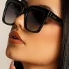 Dime Optics X Les Do Makeup EPTX Sunglasses In Black/Grey Gradient New 2 Dime Optics X Les Do Makeup EPTX Sunglasses In Black/Grey Gradient New