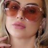 Dime Optics X Lala Kent Ocean Sunglasses In Cotton Candy Pink/Pink New 1 Dime Optics X Lala Kent Ocean Sunglasses In Cotton Candy Pink/Pink New