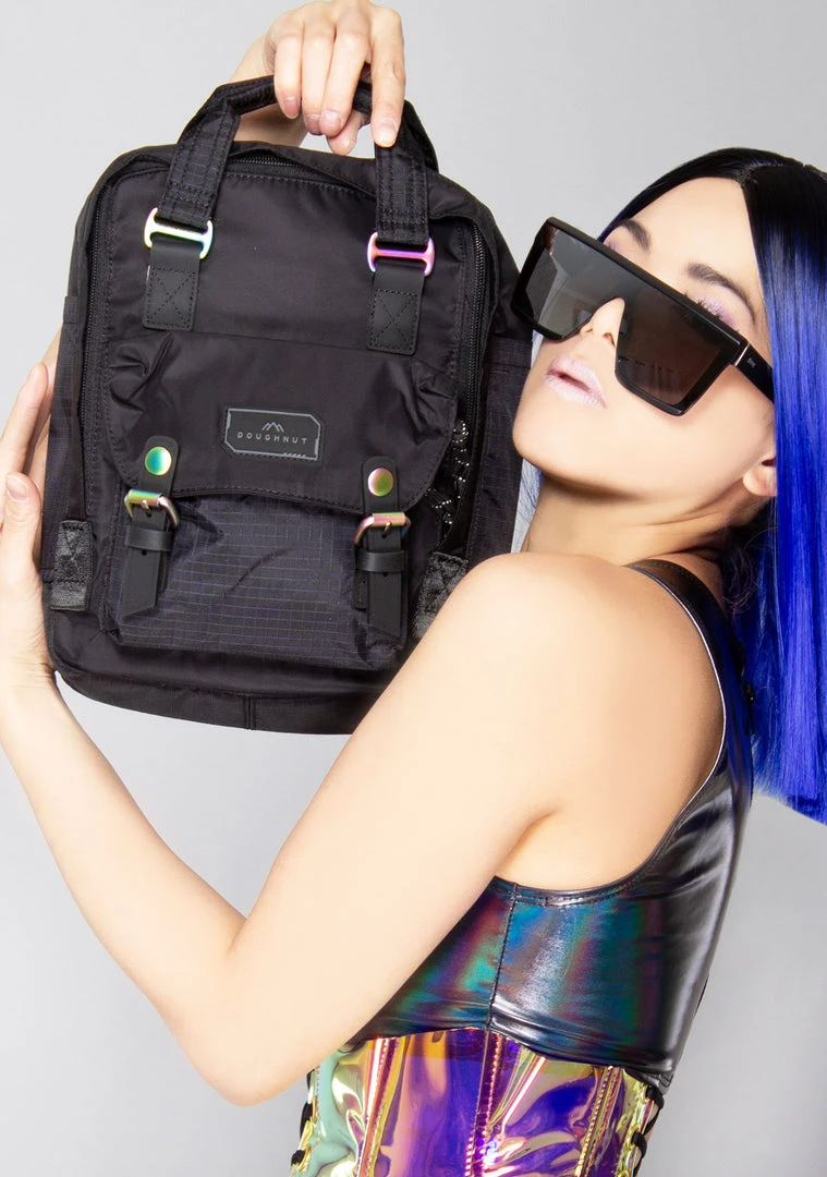 Doughnut Official Bags X Gamescape Series Macaroon Mini Backpack In Black 3 Doughnut Official Bags X Gamescape Series Macaroon Mini Backpack In Black