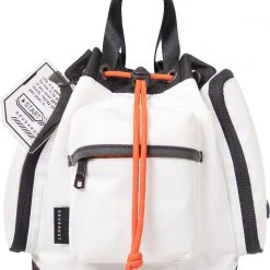 Doughnut Official X Gamescape Series Pyramid Tiny Convertible Backpack In White Bags