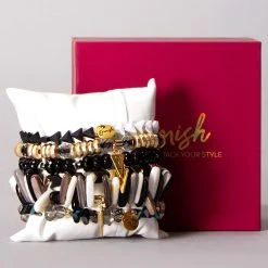 Erimish Champagne Night Bracelet Stack The Great Fantastic