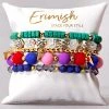 Erimish Accessories Mardi Gras Bracelet Stack 2 Erimish Accessories Mardi Gras Bracelet Stack