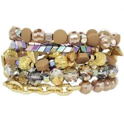 Erimish Solar Flare Bracelet Stack