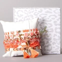 Erimish Tangerine Dream Bracelet Stack