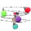 Erimish Gem Jam Pom Pom Wrap Bracelet