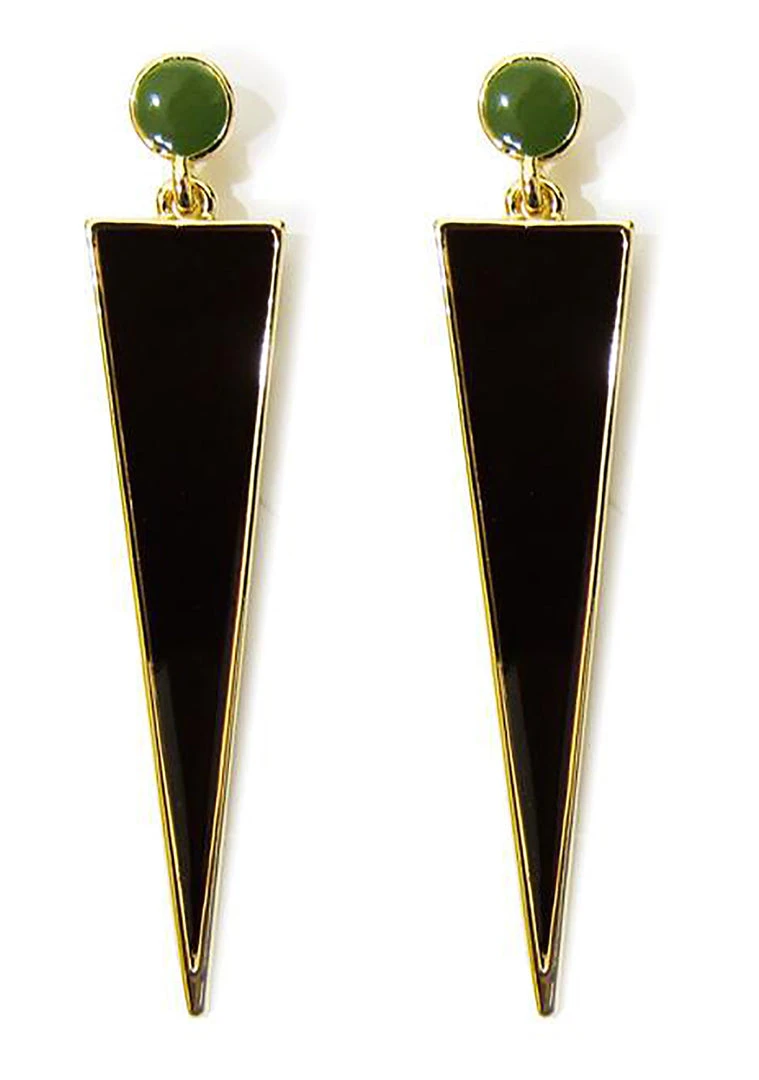 FASHô Retro Tribe Earring In Chocolate Accessories 3 FASHô Retro Tribe Earring In Chocolate Accessories