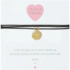 Fraiser Sterling 3 Wrap Ranson Choker In Black Love
