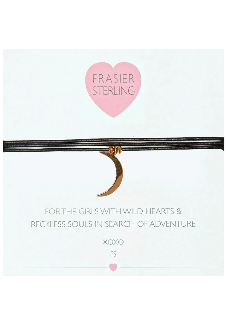 Fraiser Sterling Accessories 3 Wrap Ransom Choker In Black Moon 3 Fraiser Sterling Accessories 3 Wrap Ransom Choker In Black Moon