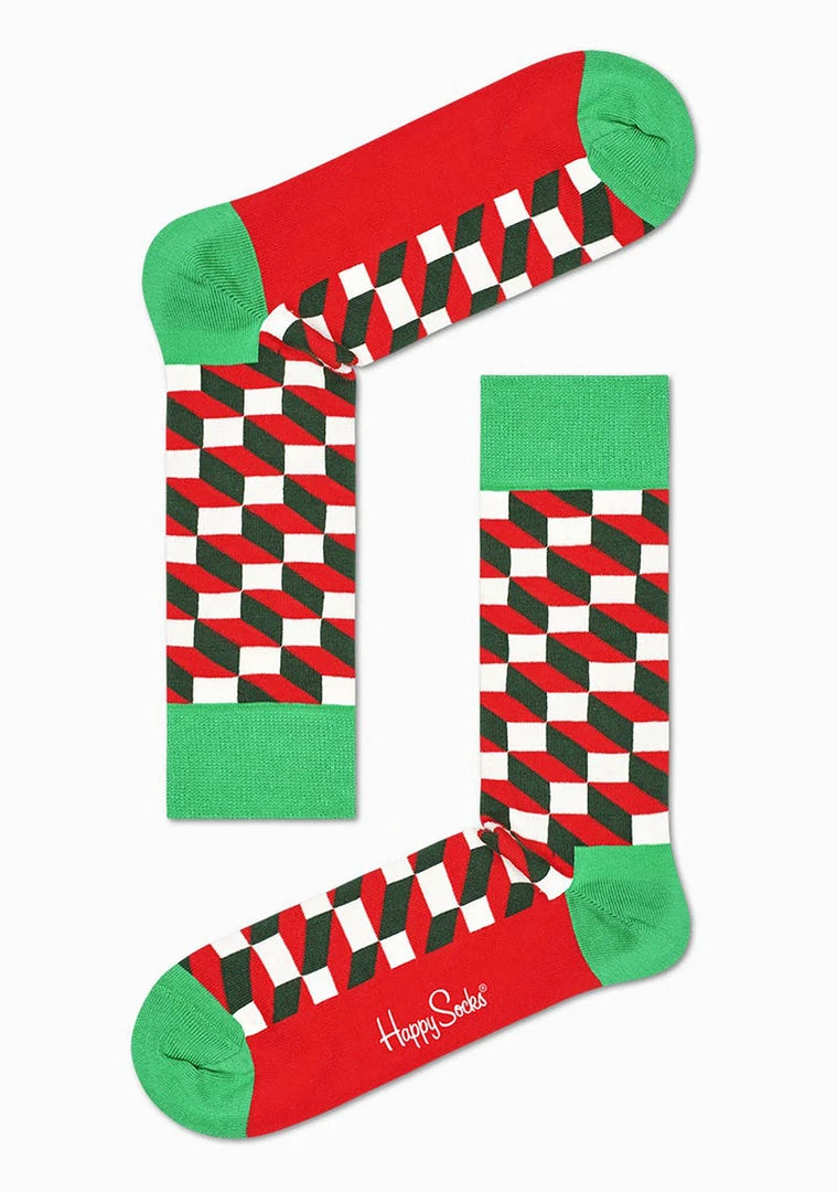 Happy Socks Classic Holiday Socks 4PK Gift Box Set 6 Happy Socks Classic Holiday Socks 4PK Gift Box Set