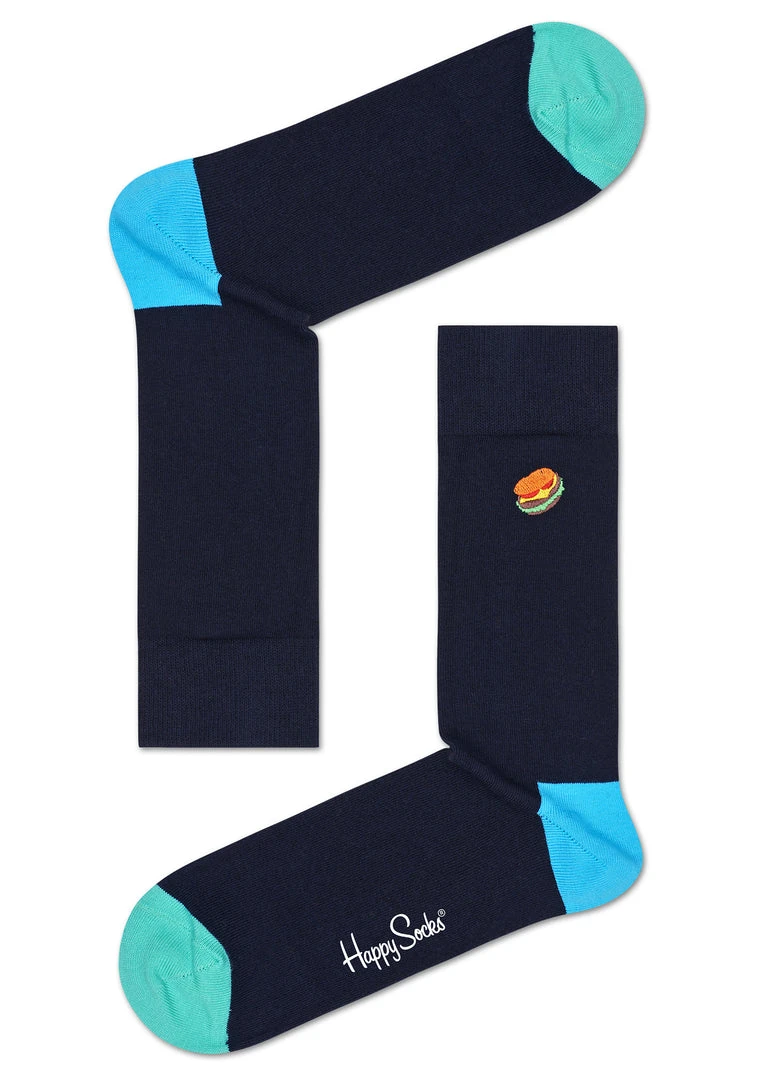 Happy Socks The Great Fantastic Junk Food 2PK Socks Gift Box 6 Happy Socks The Great Fantastic Junk Food 2PK Socks Gift Box