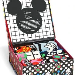 Happy Socks X Disney Mickey And Minnie 6PK Sock Gift Set The Great Fantastic