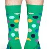 Happy Socks Big Dot Socks In Green The Great Fantastic 1 Happy Socks Big Dot Socks In Green The Great Fantastic